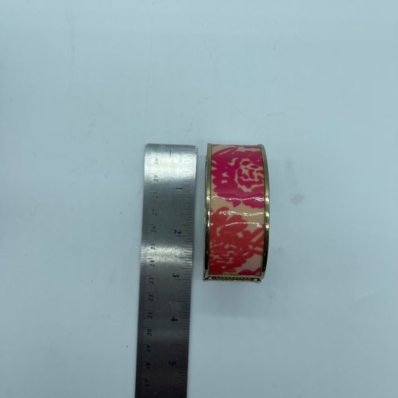 Unbranded Hinged Bracelet OS Pink Red Costume Jewelry - Picture 6 of 9